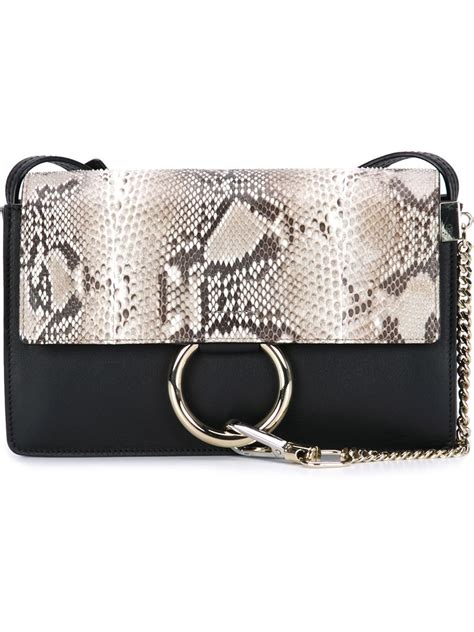 chloe faye bag replica|chloe faye python bag.